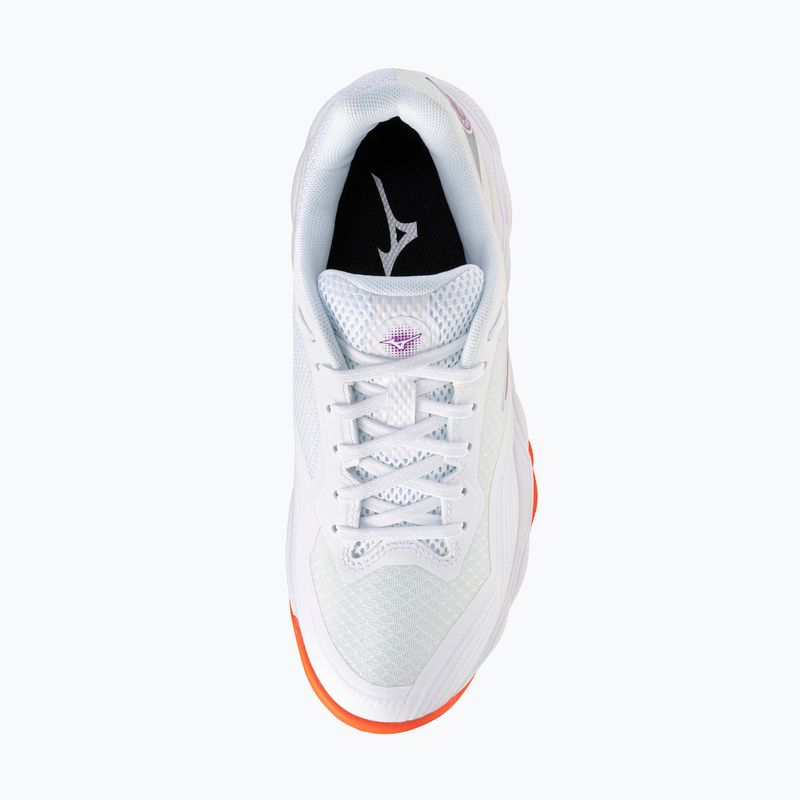 Dámské tenisové boty Mizuno Wave Enforce Court 2 CC white/dahlia/sunstone 5