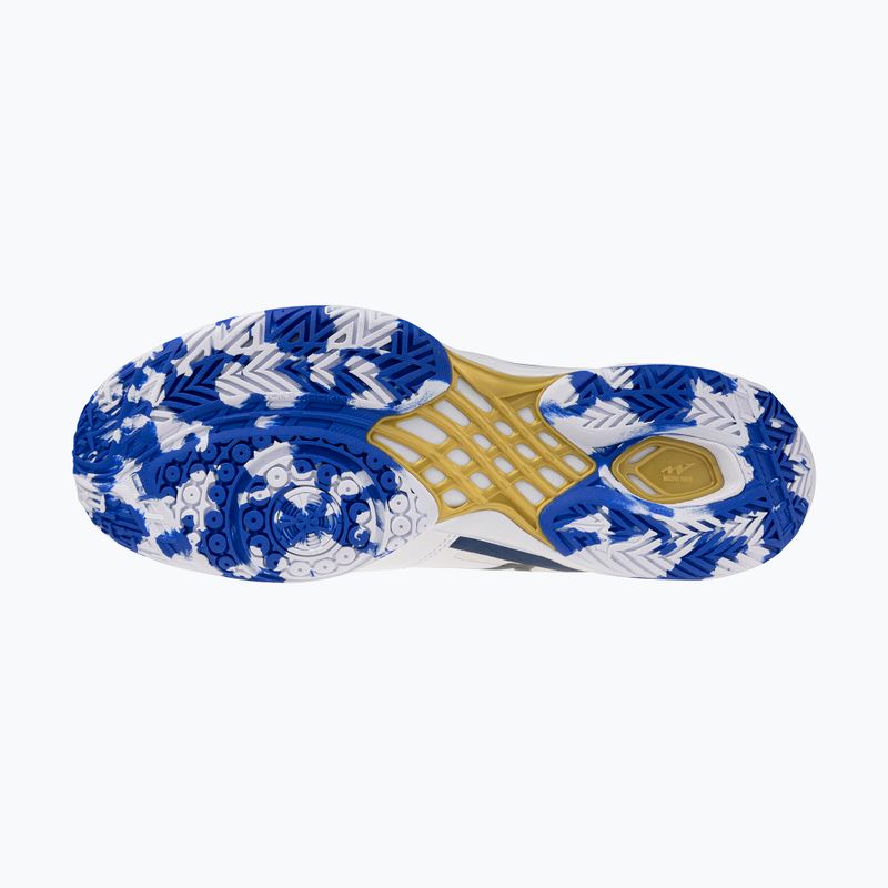 Dámské boty na badminton Mizuno Wave Claw 4 white/dazzling blue/stargazer 2