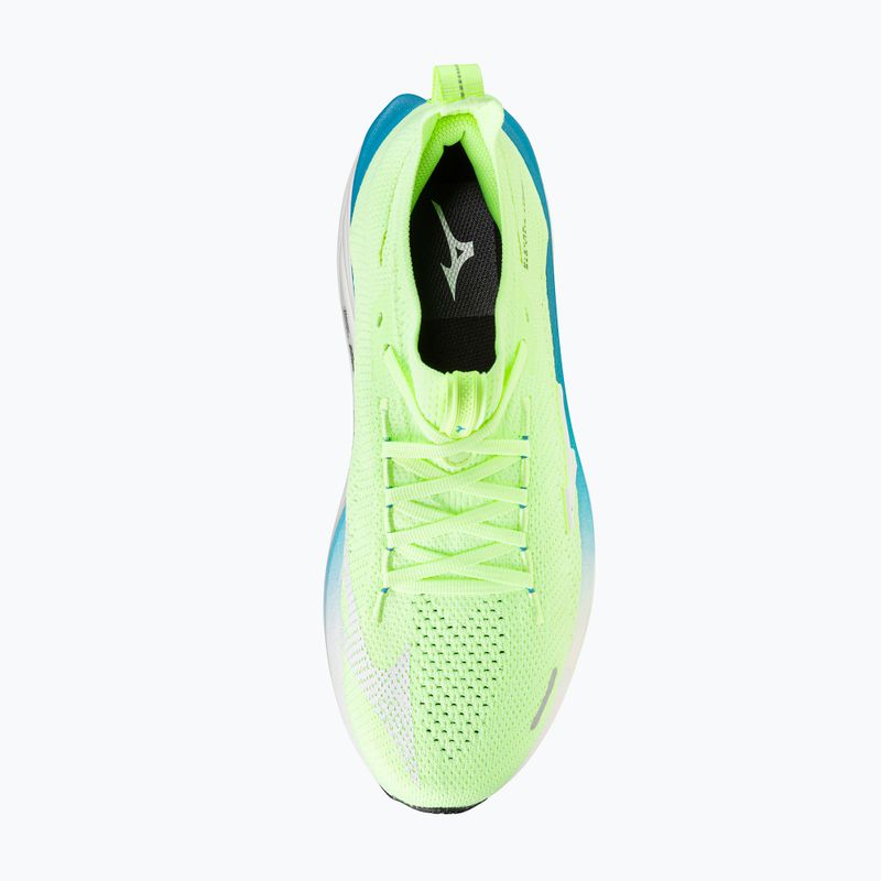 Pánské běžecké boty Mizuno Neo Vista 3 lime pulp/white/blue jewel 5