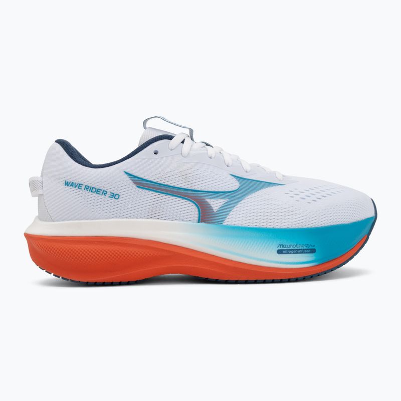 Pánské běžecké boty Mizuno Wave Rider 30 white/blue jewel/orange 2