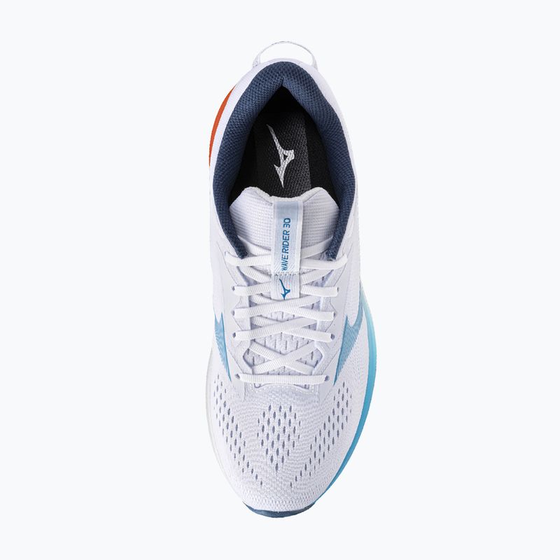 Pánské běžecké boty Mizuno Wave Rider 30 white/blue jewel/orange 5