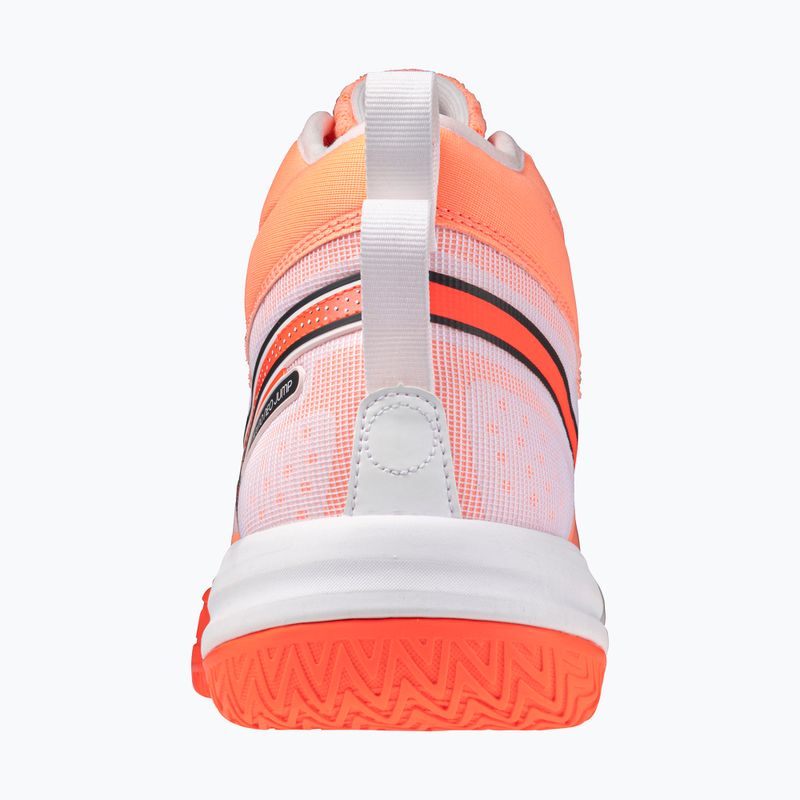 Volejbalové boty Mizuno Neo Jump Mid flamingo coral/lava orange/white 3