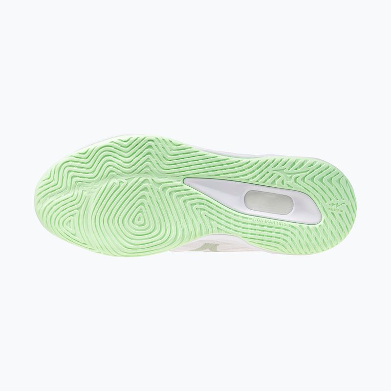 Dámské volejbalové boty Mizuno Wave Luminous Elite white/aqua gray/ambrosia 4