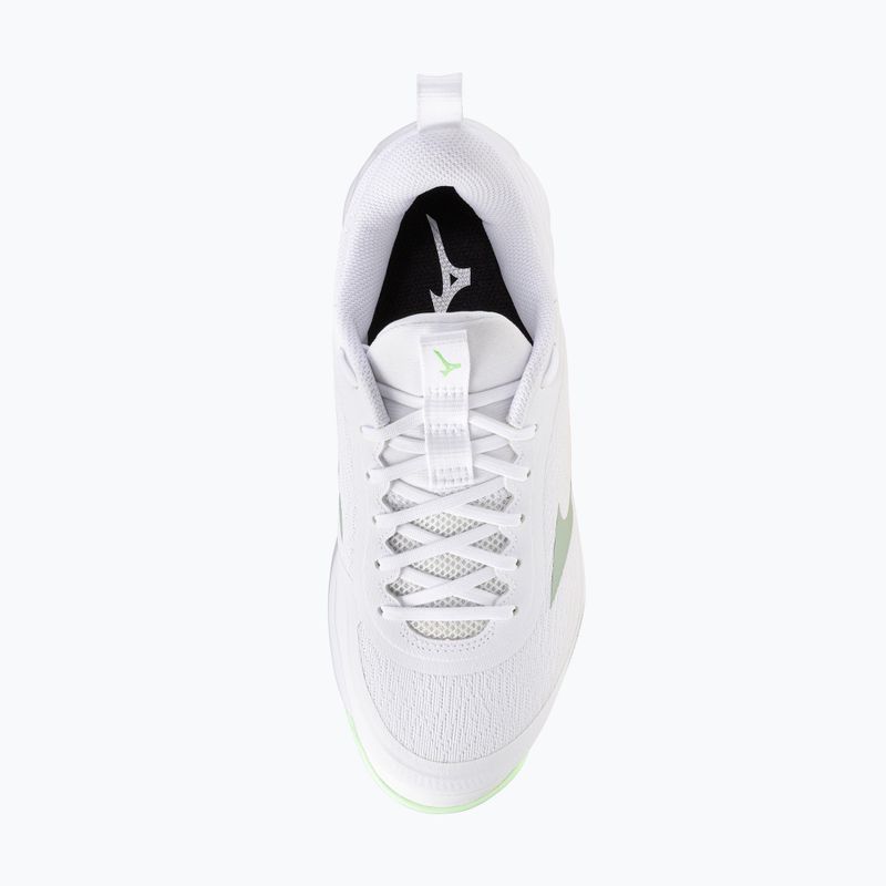 Dámské volejbalové boty Mizuno Wave Luminous Pro white/aqua gray/ambrosia 5