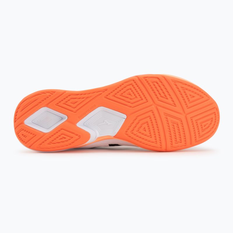 Házenkářské boty Mizuno Wave Stealth Elite white/lava orange 4