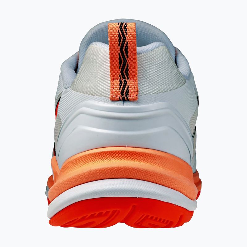 Házenkářské boty Mizuno Wave Stealth Elite white/lava orange 3