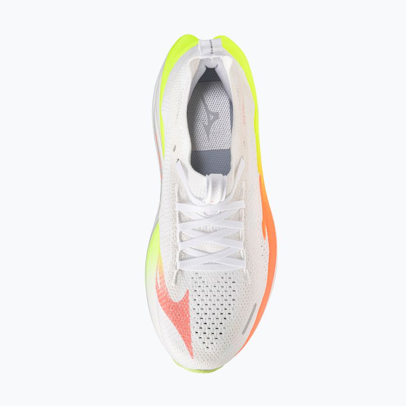 Dámské běžecké boty Mizuno Neo Vista 3 white/flamingo coral/lime pulp 7