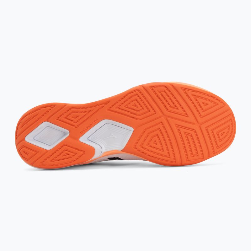Házenkářské boty Mizuno Wave Stealth Pro white/black/flamingo coral 4