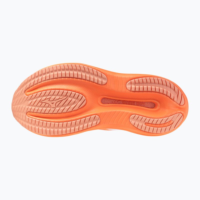 Dámské běžecké boty Mizuno Wave Rider 30 white/flamingo coral/lime pulp 6