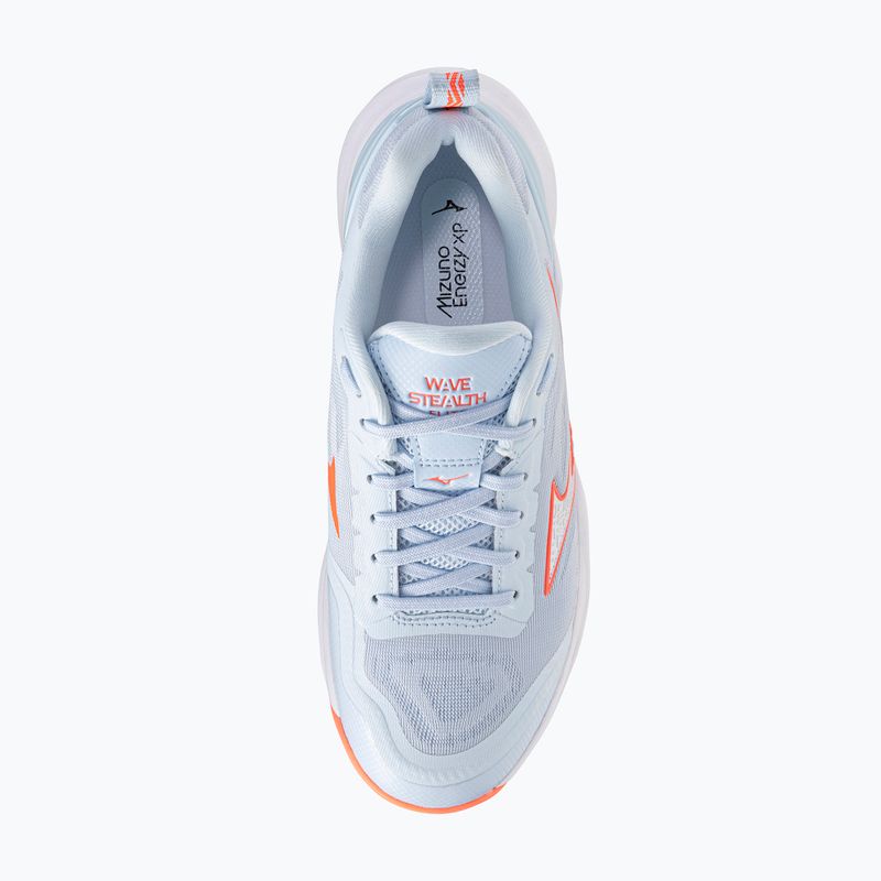 Dámské házenkářské boty Mizuno Wave Stealth Elite blue finch/white 5