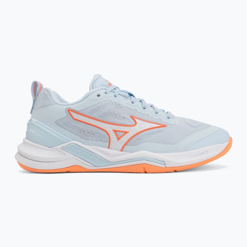 Dámské házenkářské boty Mizuno Wave Stealth Elite blue finch/white 2
