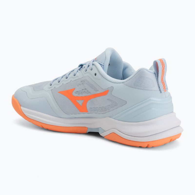 Dámské házenkářské boty Mizuno Wave Stealth Elite blue finch/white 3