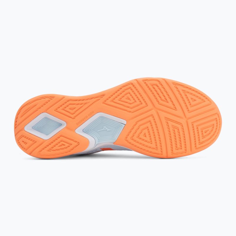 Dámské házenkářské boty Mizuno Wave Stealth Pro blue finch/lava orange 4