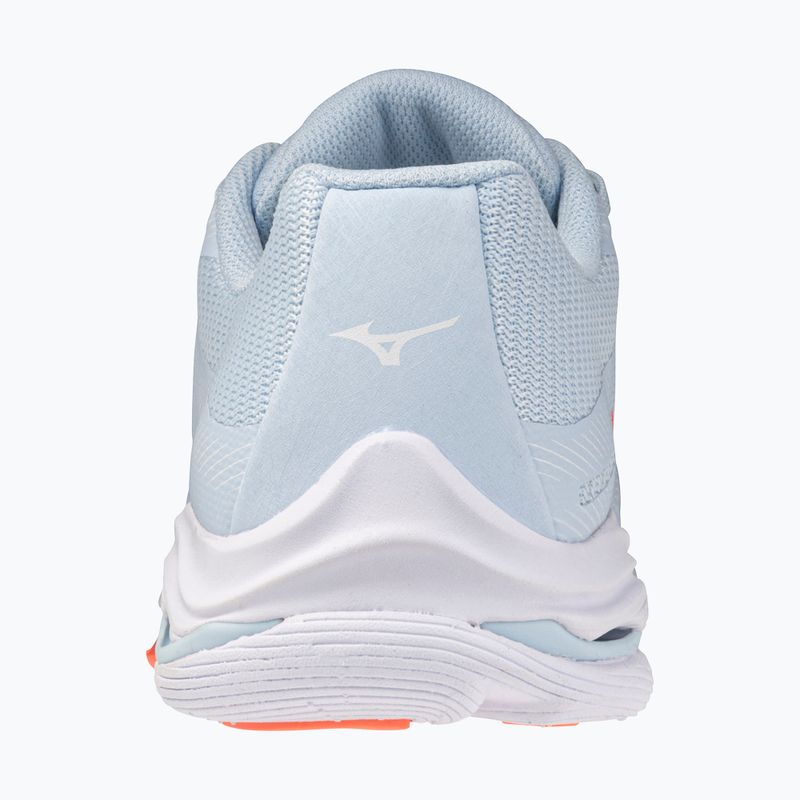 Dámské volejbalové boty Mizuno Wave Lightning Pro blue finch/lava orange/flamingo coral 3