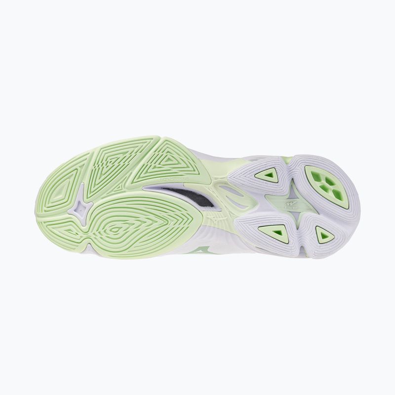 Dámské volejbalové boty Mizuno Wave Lightning Pro white/aqua gray/ambrosia 4