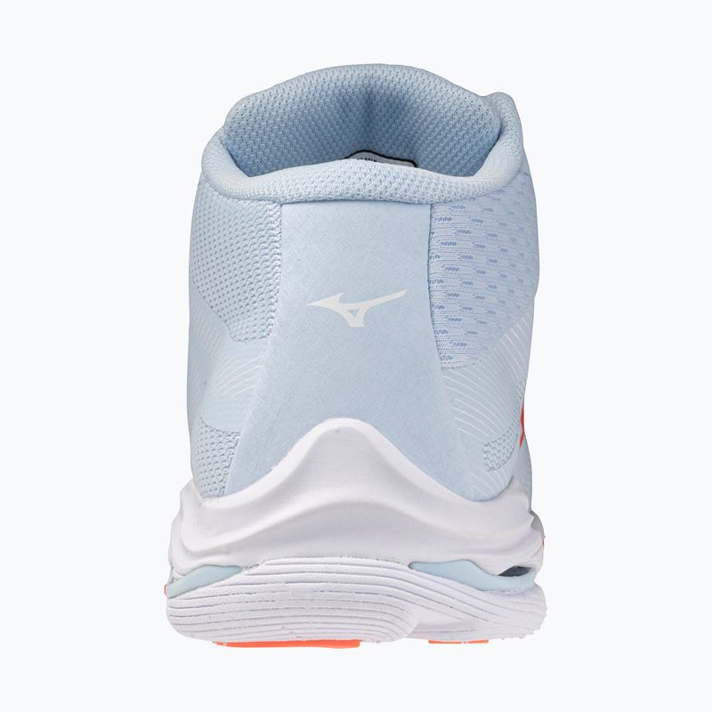 Dámské volejbalové boty Mizuno Wave Lightning Pro Mid blue finch/lava orange/flamingo coral 3