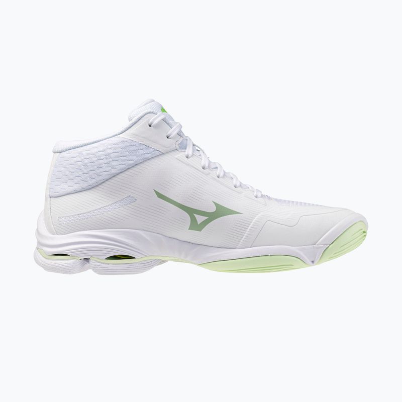 Dámské volejbalové boty Mizuno Wave Lightning Pro Mid white/aqua gray/ambrosia 2