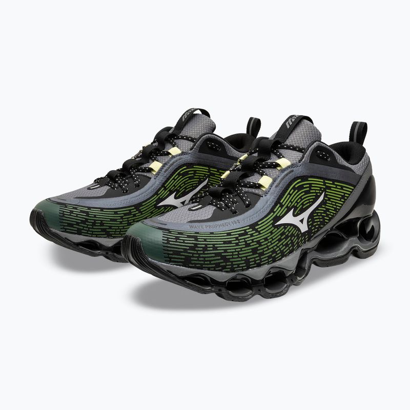 Boty Mizuno Wave Prophecy 13.2 Green Glow/Cloudscape/Quiet Shade 3