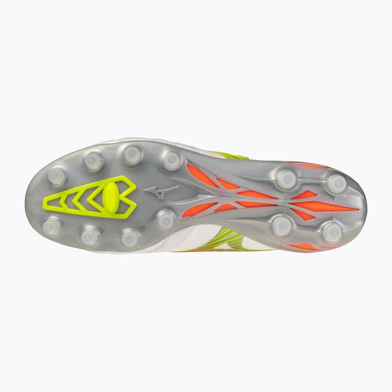 Kopačky Mizuno Morelia Neo V β Japan FG white/lava orange/evening primrose 2