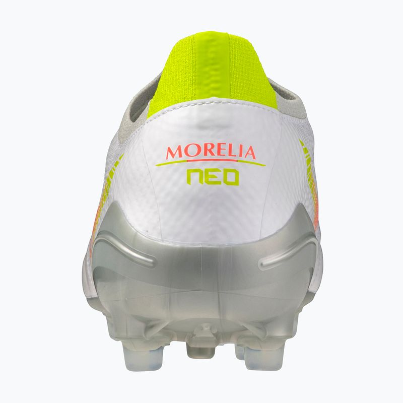 Kopačky Mizuno Morelia Neo V β Pro AG white/lava orange/evening primrose 3