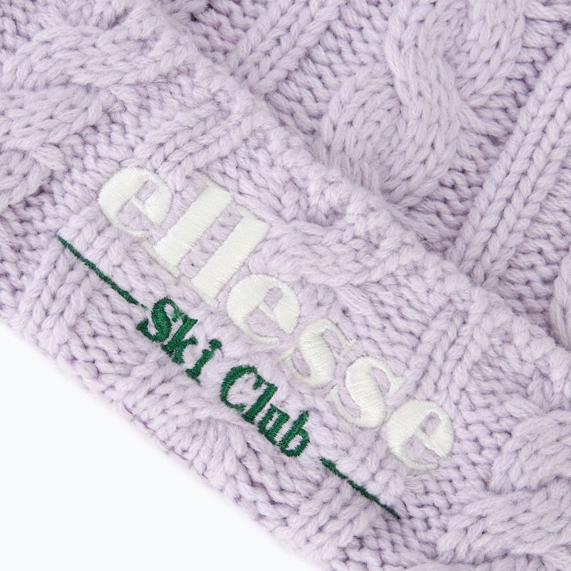 Zimní čepice Ellesse Sanga Pom Pom lilac 3