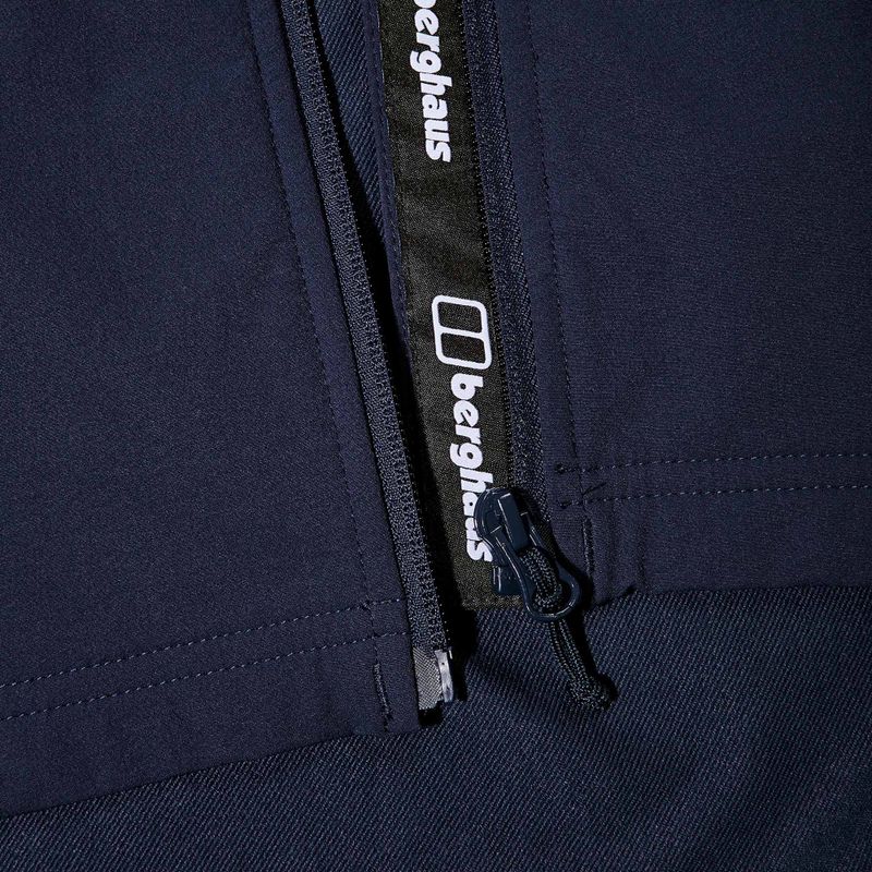 Pánská softshellová bunda Berghaus Skelbo dark blue 8