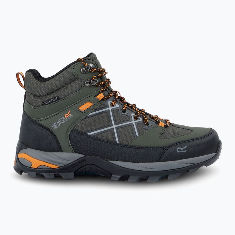Pánské trekingové boty REGATTA Samaris III dark khaki/fox 2