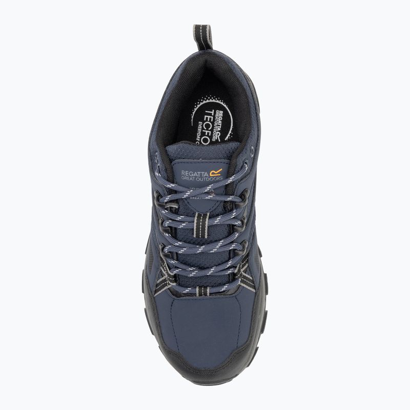 Pánské trekové boty REGATTA Holcombe III Low navy/dark stee 5