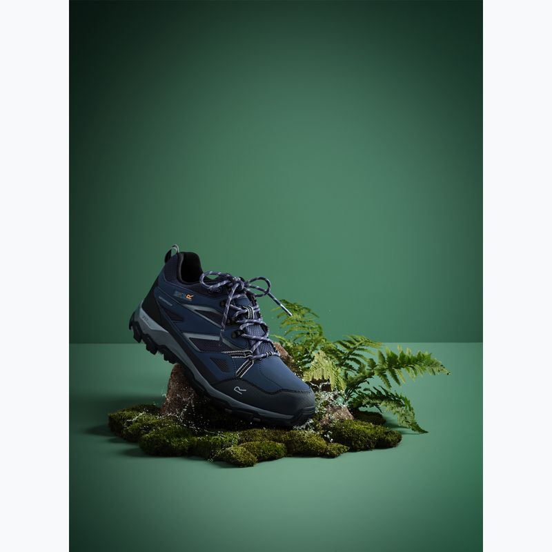 Pánské trekové boty REGATTA Holcombe III Low navy/dark stee 9