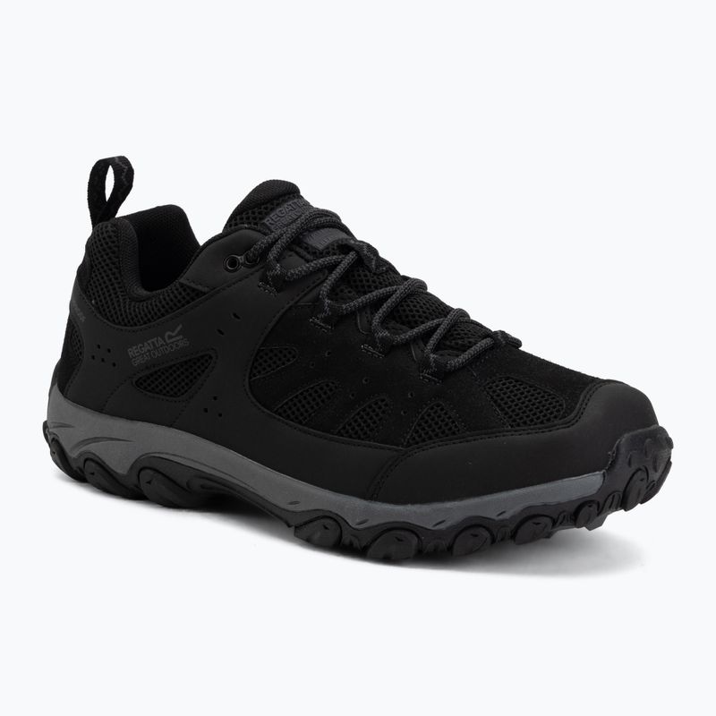 Pánské trekové boty REGATTA Edgepoint IV Low black/granite