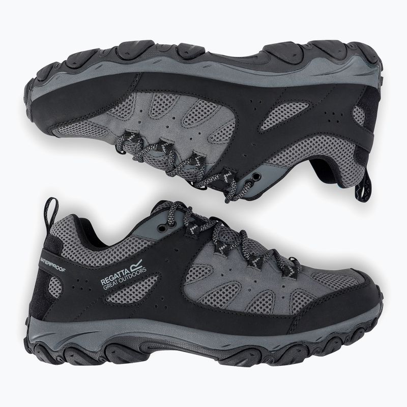 Pánské trekové boty REGATTA Edgepoint IV Low granite/dark steel 12