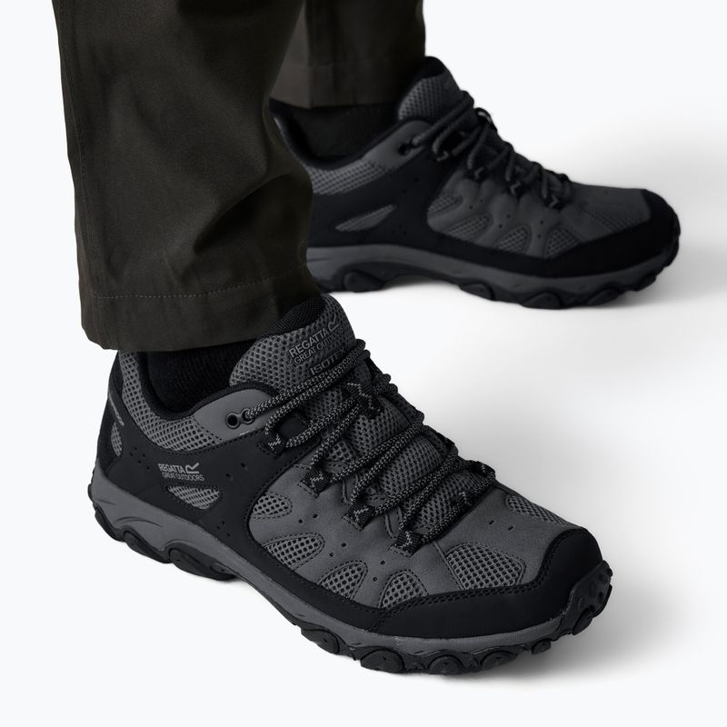 Pánské trekové boty REGATTA Edgepoint IV Low granite/dark steel 19