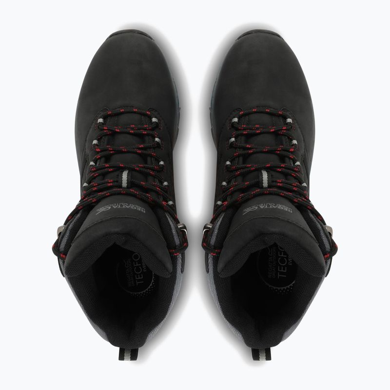 Pánské turistické boty REGATTA Amble black/rio red 13