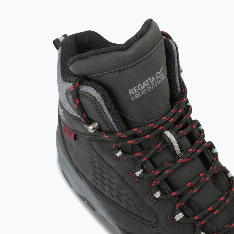 Pánské turistické boty REGATTA Amble black/rio red 16