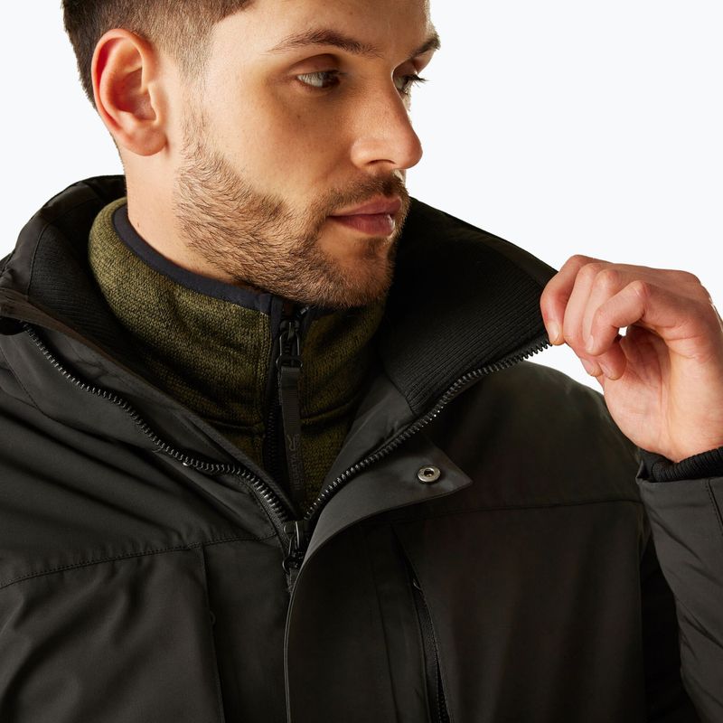 Pánská nepromokavá bunda REGATTA brown black 5