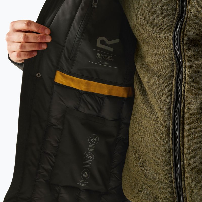Pánská nepromokavá bunda REGATTA brown black 9