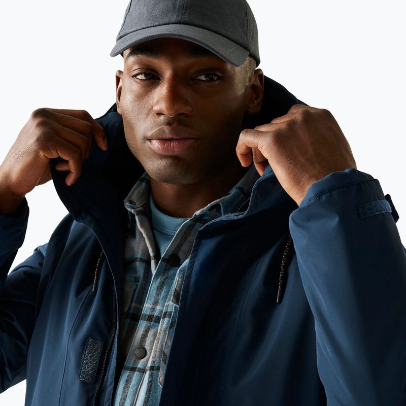 Pánská nepromokavá bunda REGATTA Sterlings moonlight denim/navy 5