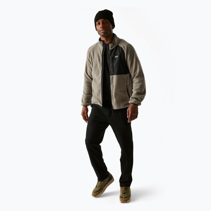 Pánská fleecová mikina REGATTA Frankie Borg golden sand 2