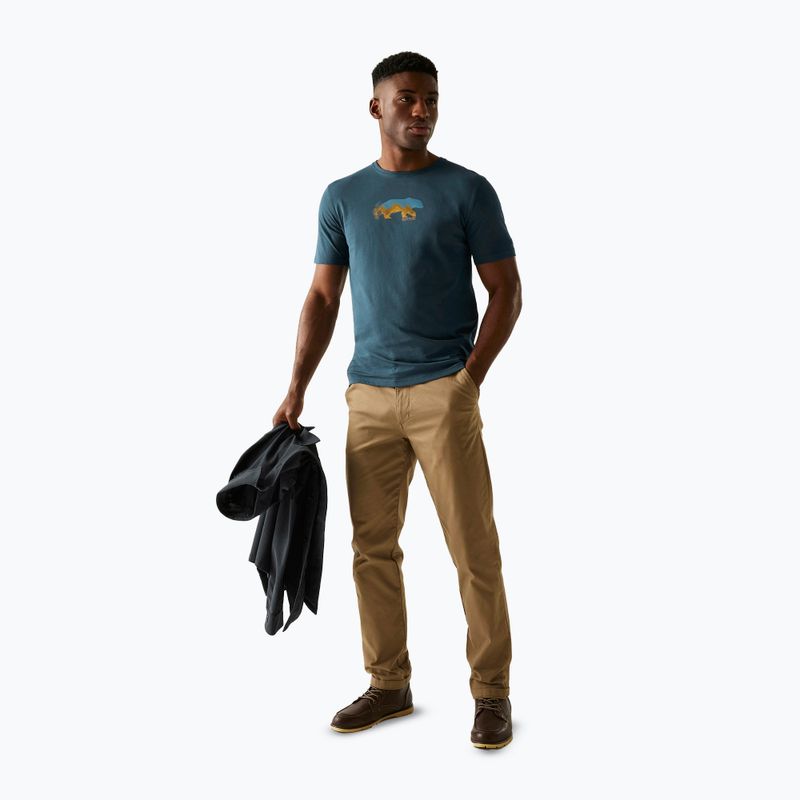 Pánské tričko REGATTA ClineIX moonlight denim bear 2