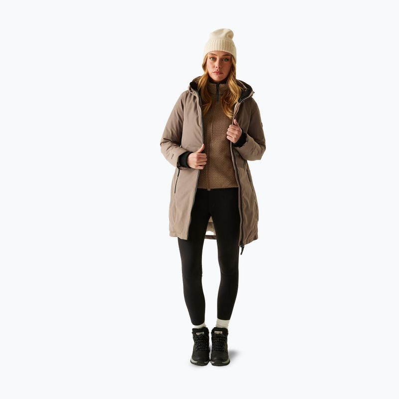 Dámská nepromokavá bunda REGATTA brown mocha/perfectly pale 2