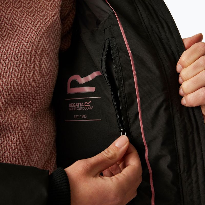 Dámský zateplený kabát REGATTA Ujeane black 9