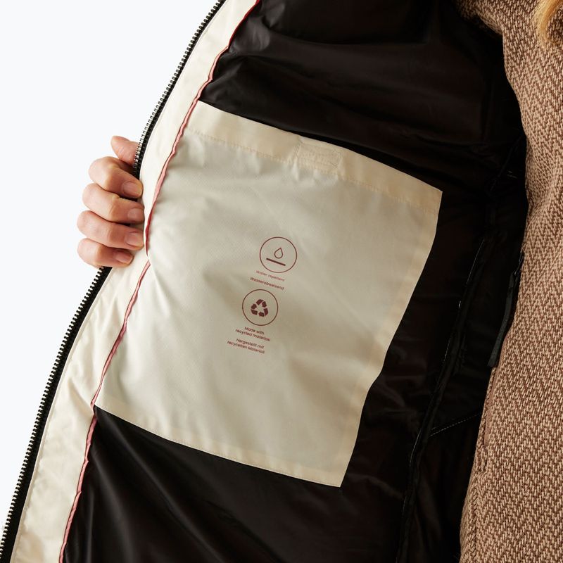 Dámský zateplený kabát REGATTA Ujeane stone white/black 8