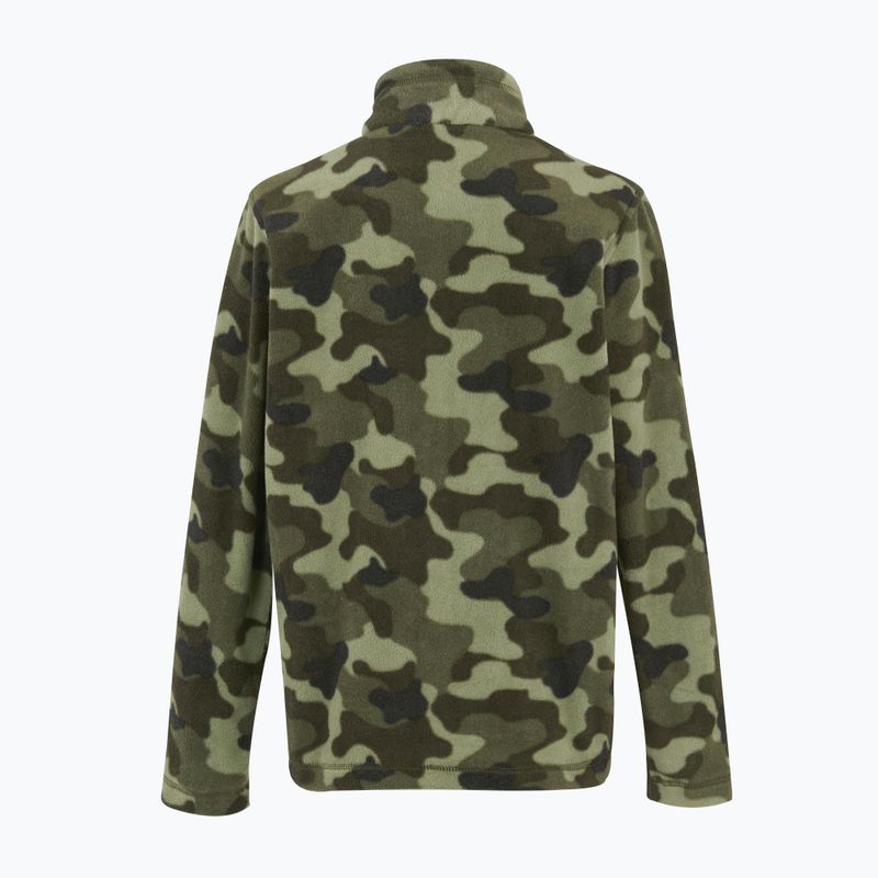 Dětská fleecová mikina REGATTA Hot Shot II olive/night camo print 6