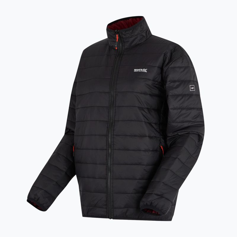 Pánská bunda 3v1 REGATTA Wentwood dark maroon/black 14