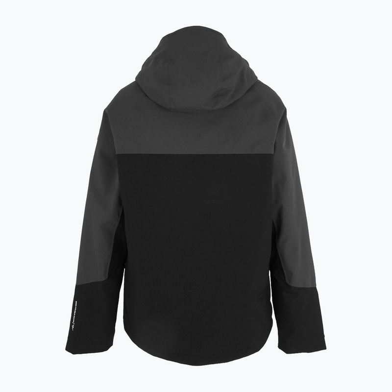 Pánská nepromokavá bunda REGATTA Highton Stretch Padded ash/black 11