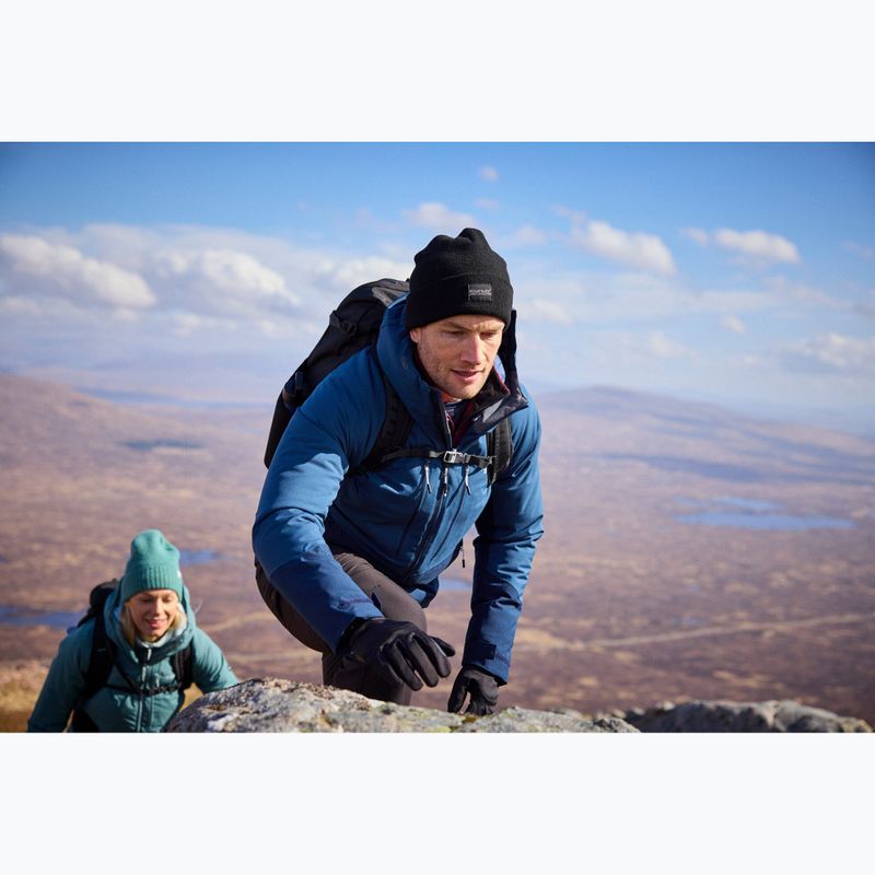 Pánská nepromokavá bunda REGATTA Highton Stretch Padded moonlight denim/navy 12