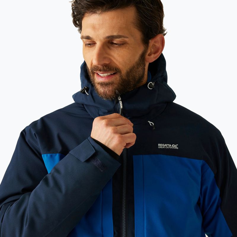 Pánská nepromokavá bunda REGATTA Maland Insulated snorkel blue/moonlight denim 5