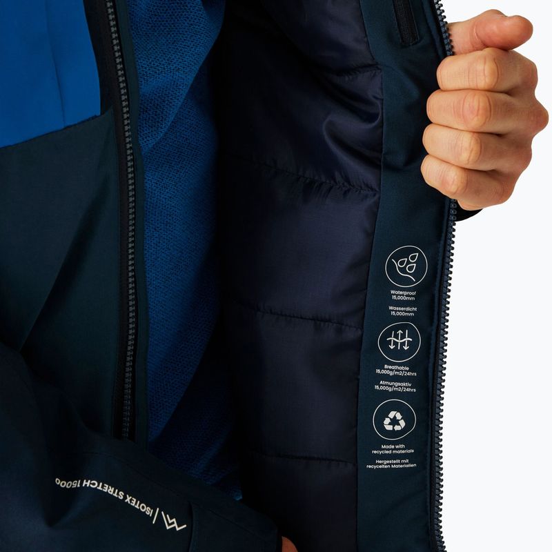 Pánská nepromokavá bunda REGATTA Maland Insulated snorkel blue/moonlight denim 7