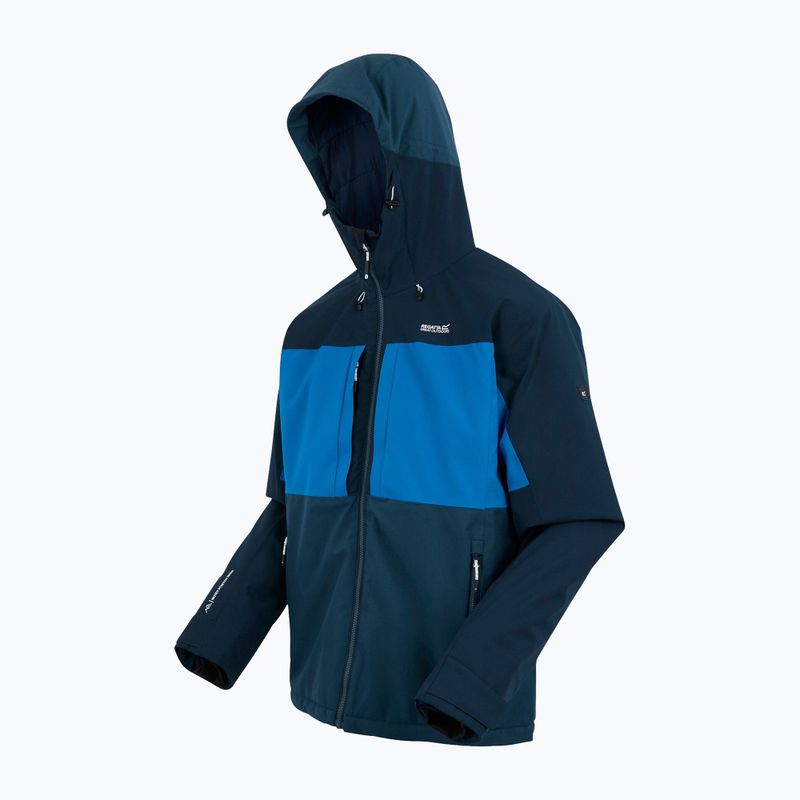Pánská nepromokavá bunda REGATTA Maland Insulated snorkel blue/moonlight denim 10