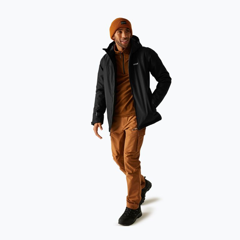 Pánská nepromokavá bunda REGATTA Thornridge black 4